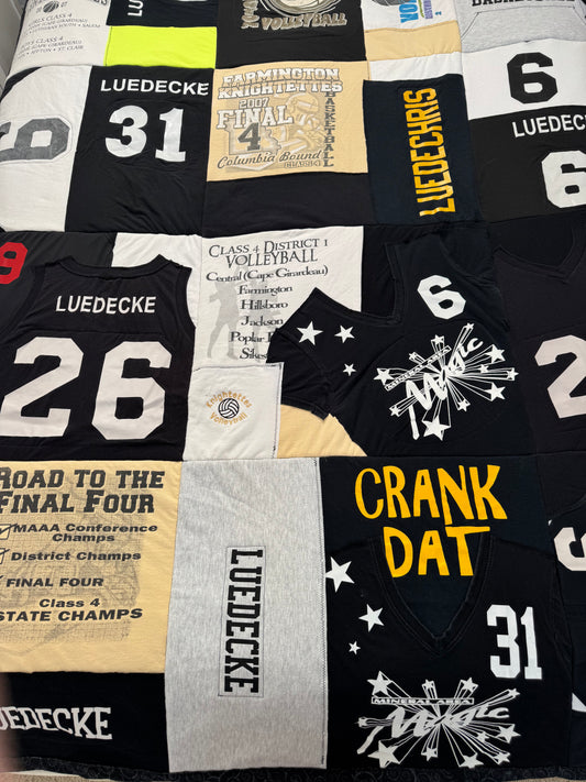 T-Shirt Memory Quilts