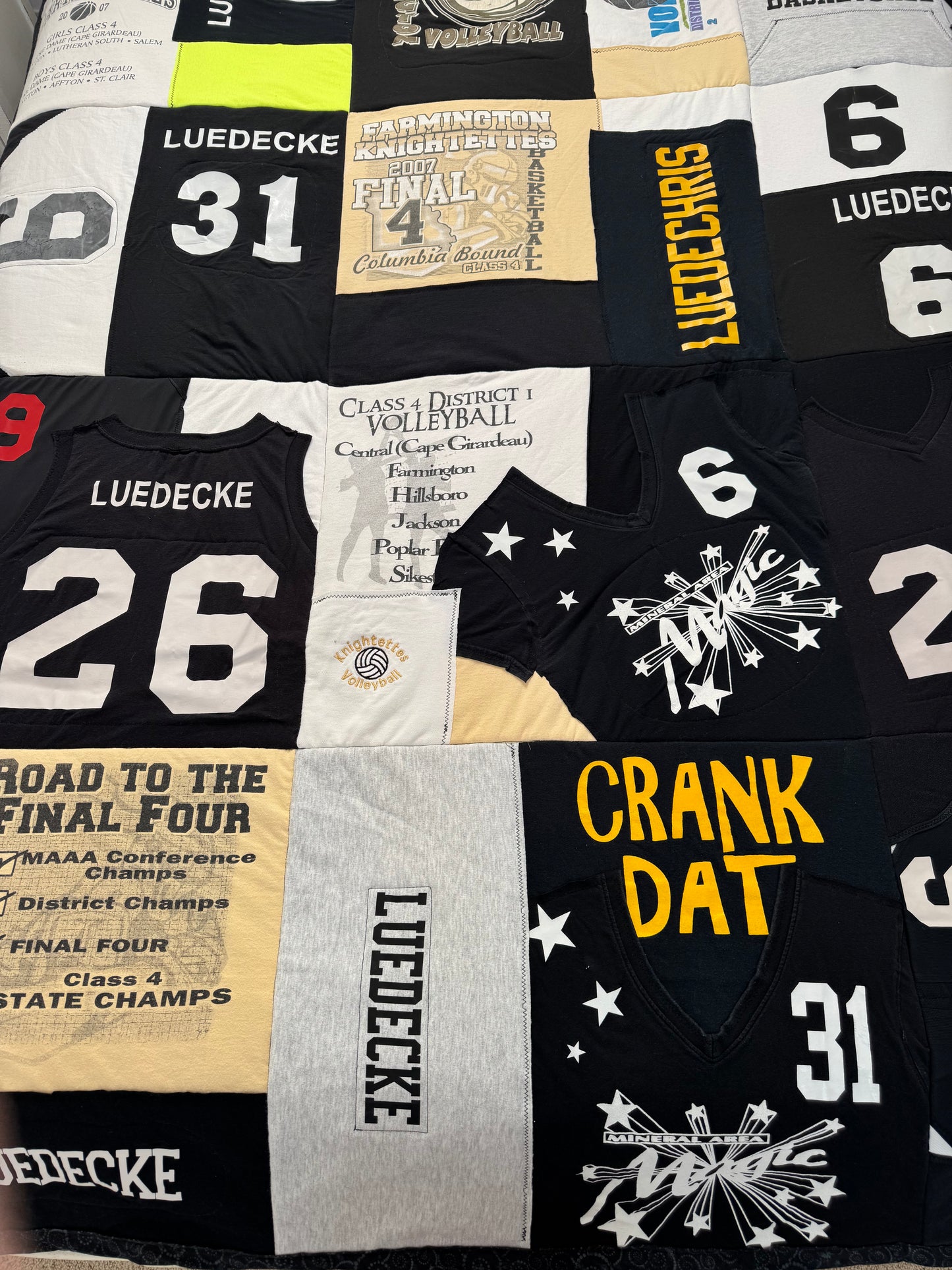 T-Shirt Memory Quilts