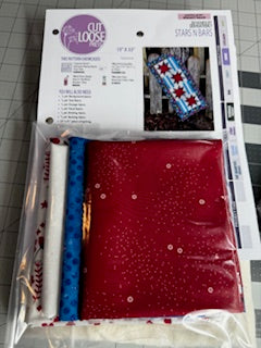 Stars and Bars Table Runner Kit
