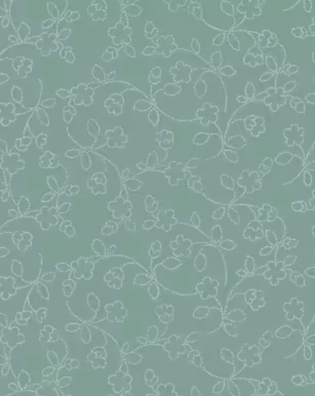 P & B Textiles - Heritage Collection - Dotty Vines