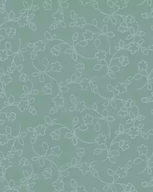 P & B Textiles - Heritage Collection - Dotty Vines