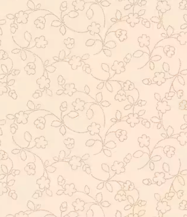 P & B Textiles - Heritage Collection - Dotty Vines Neutral