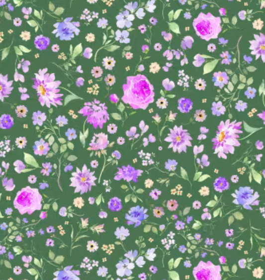 Light Forest Digital Floral
